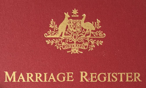 Marriage Register