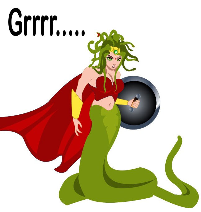 Angry Medusa
