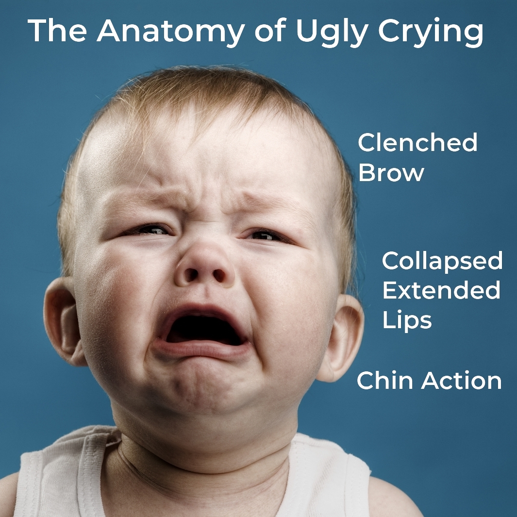 Baby ugly crying